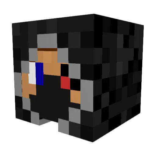 ymmij01 Minecraft avatar head, 3D render