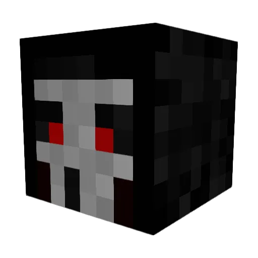 ymxgiic Minecraft avatar head, 3D render