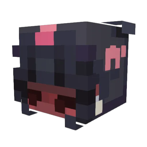ynaisdead Minecraft avatar head, 3D render