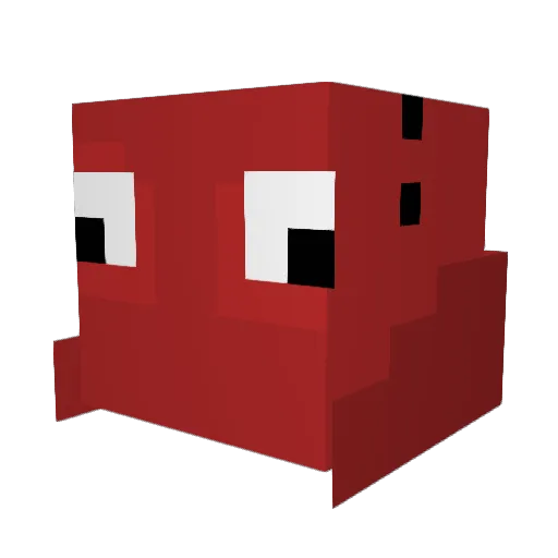 ynitaz Minecraft avatar head, 3D render