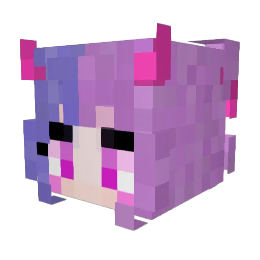yo3gurt3 Minecraft avatar head, 3D render