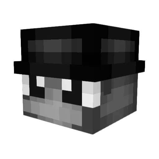 yoad337 Minecraft avatar head, 3D render