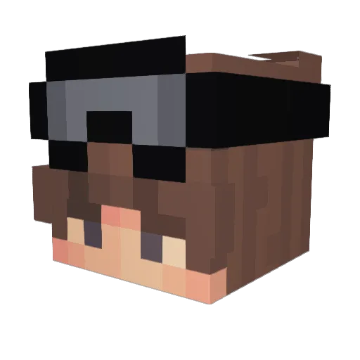 yoang787 Minecraft avatar head, 3D render