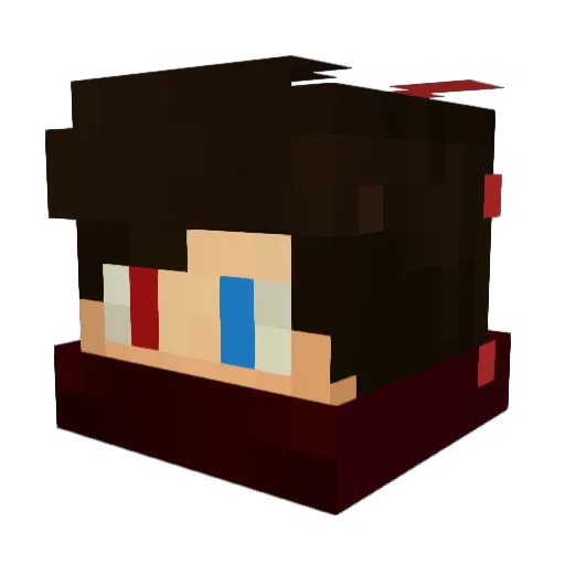 yoavx115 Minecraft avatar head, 3D render