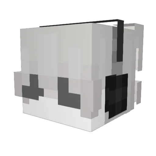 yobuh69 Minecraft avatar head, 3D render
