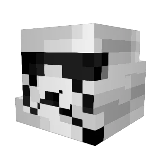 yodaGamingXD Minecraft avatar head, 3D render