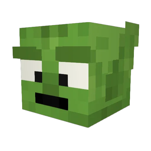 yoda_owna Minecraft avatar head, 3D render