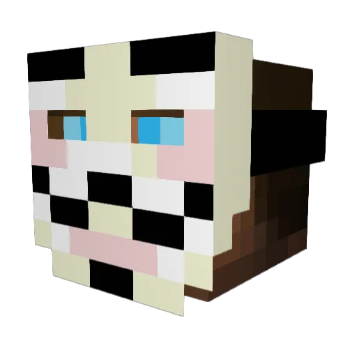 yodamars Minecraft avatar head, 3D render