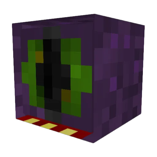 yoddel Minecraft avatar head, 3D render