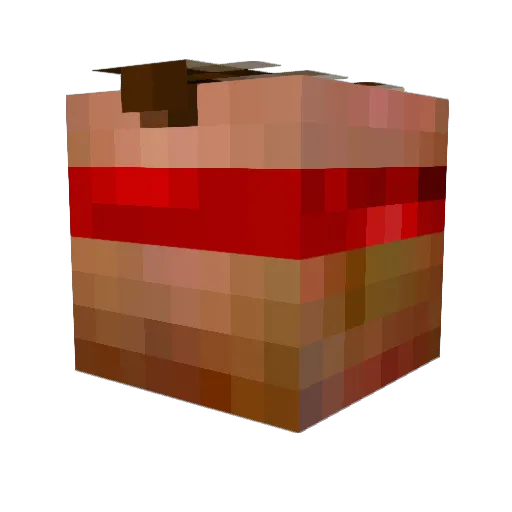 yodillyG23 Minecraft avatar head, 3D render