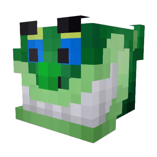yogehh Minecraft avatar head, 3D render
