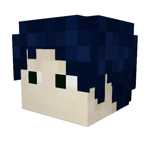 yoghurtlord Minecraft avatar head, 3D render