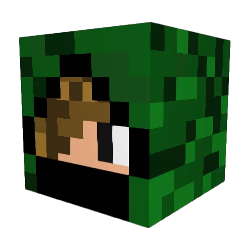 yoghurtsch9 Minecraft avatar head, 3D render
