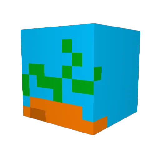 yogiemi Minecraft avatar head, 3D render