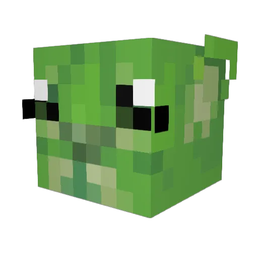 yogurnt Minecraft avatar head, 3D render