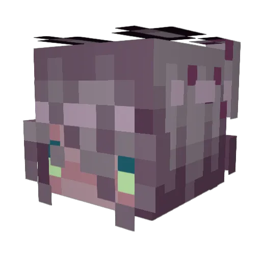 yohan_xy Minecraft avatar head, 3D render