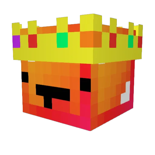 yoinkify Minecraft avatar head, 3D render