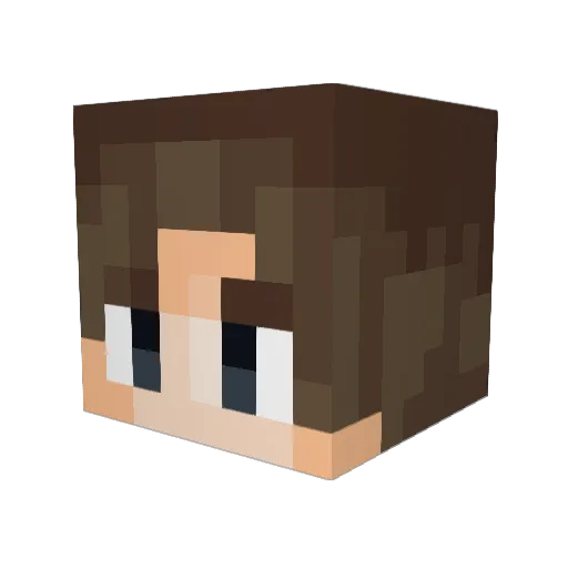 yoit_ Minecraft avatar head, 3D render