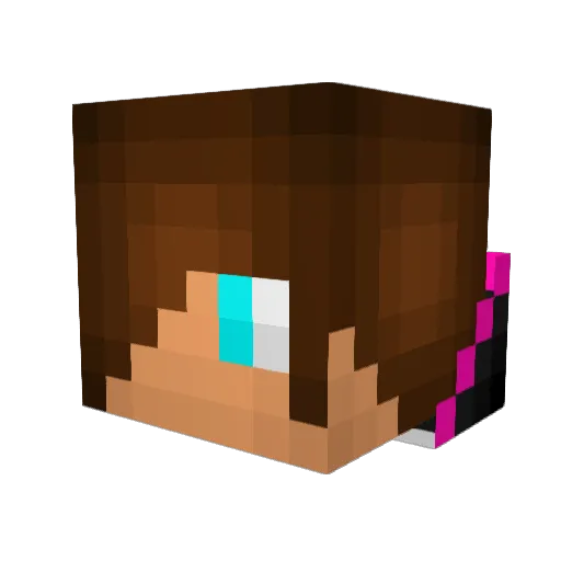 yojoefro Minecraft avatar head, 3D render