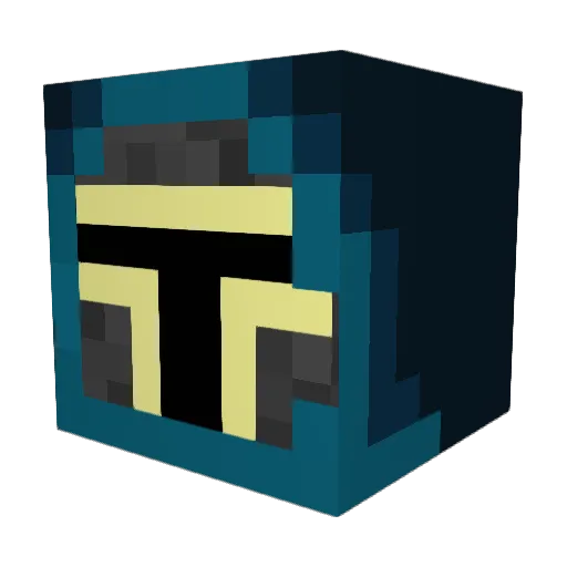 yokunaz Minecraft avatar head, 3D render