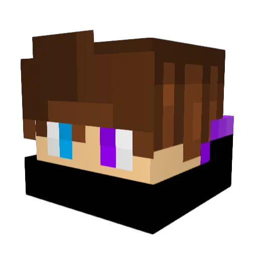 yolaserboy Minecraft avatar head, 3D render