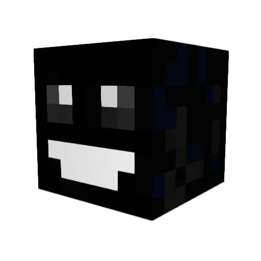 yolo7_YH Minecraft avatar head, 3D render
