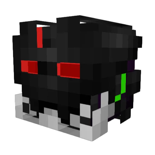 yolofets Minecraft avatar head, 3D render