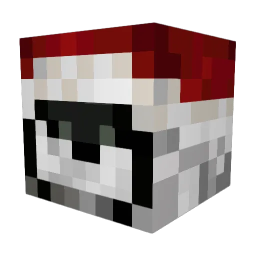 yomismo162 Minecraft avatar head, 3D render