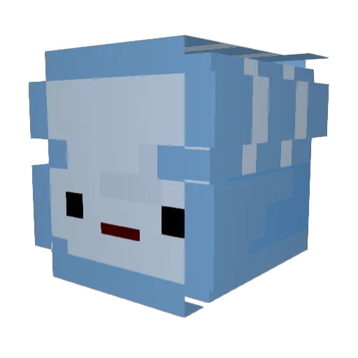 yomit_1 Minecraft avatar head, 3D render