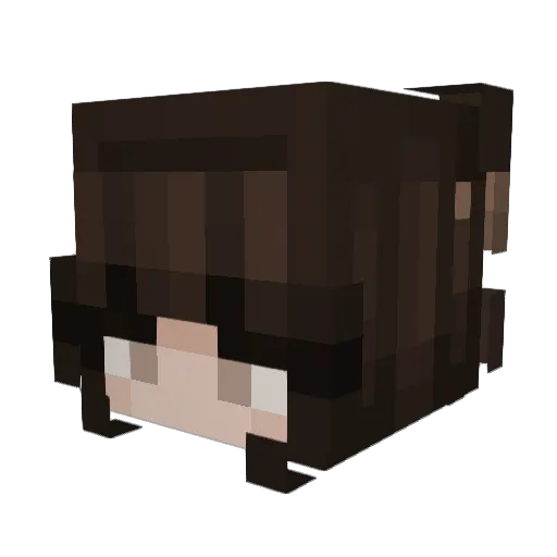 yomommahot Minecraft avatar head, 3D render