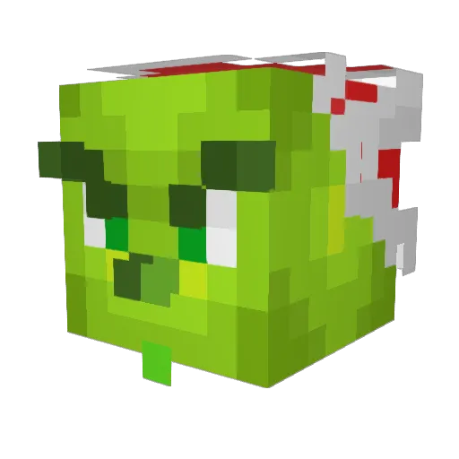 yon904 Minecraft avatar head, 3D render