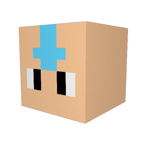 yonatan1306 Minecraft avatar head, 3D render