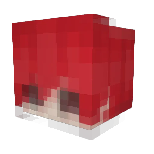 yonatu1 Minecraft avatar head, 3D render