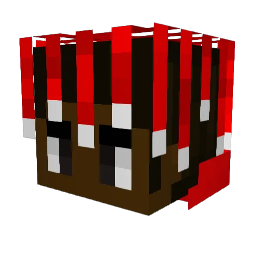yondercone5713 Minecraft avatar head, 3D render