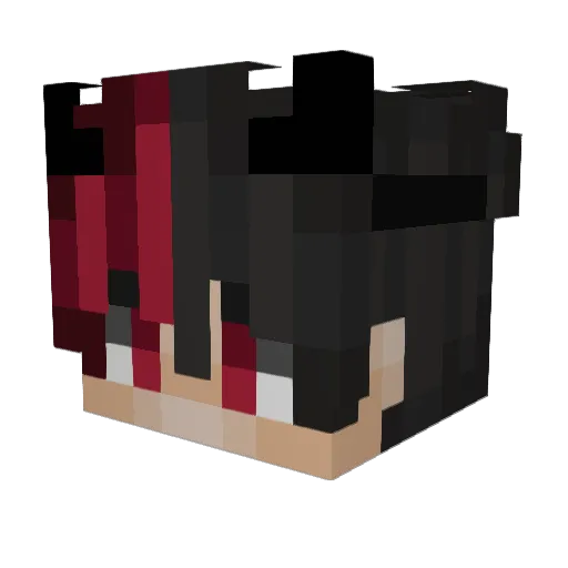 yong5757 Minecraft avatar head, 3D render