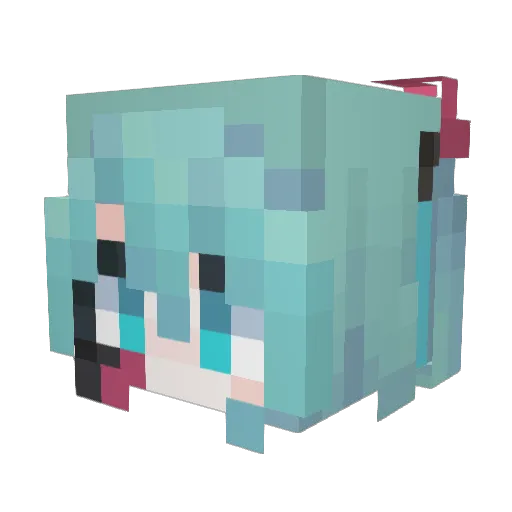 yongheng87 Minecraft avatar head, 3D render