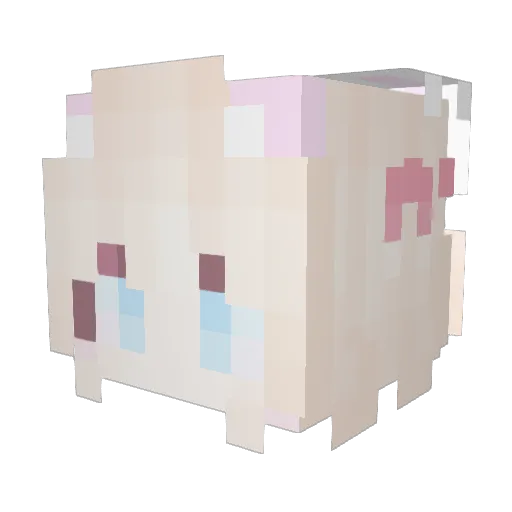 yongsheng205 Minecraft avatar head, 3D render