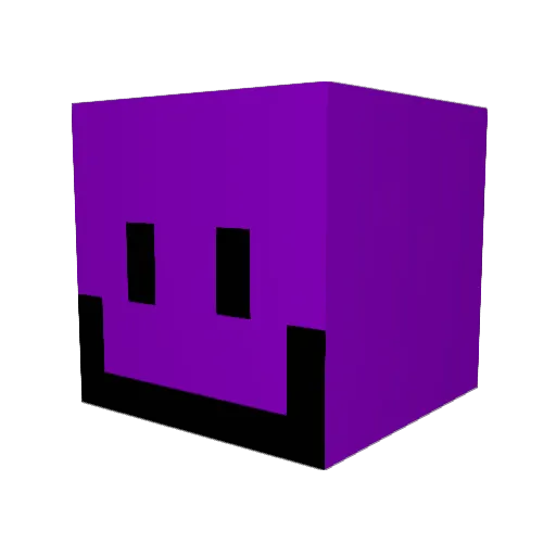 yoogmGilc Minecraft avatar head, 3D render