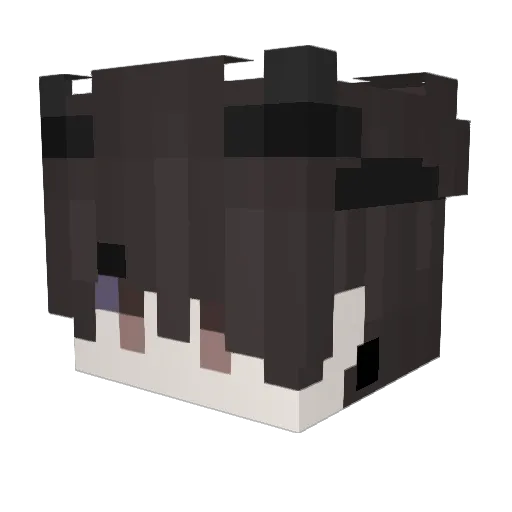 yoojin6248 Minecraft avatar head, 3D render
