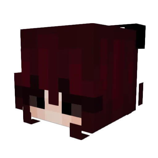 yoongi06 Minecraft avatar head, 3D render