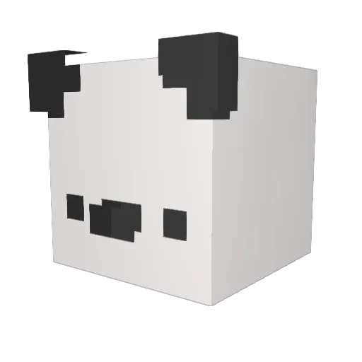 yoonyoon__ Minecraft avatar head, 3D render