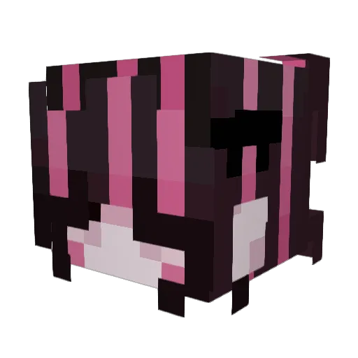 yoonyyoon Minecraft avatar head, 3D render
