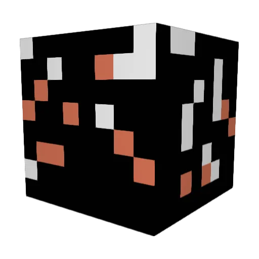 yooseee Minecraft avatar head, 3D render