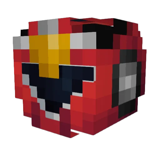 yoquierojugo Minecraft avatar head, 3D render