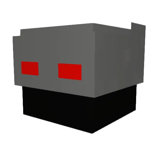 yoriick Minecraft avatar head, 3D render