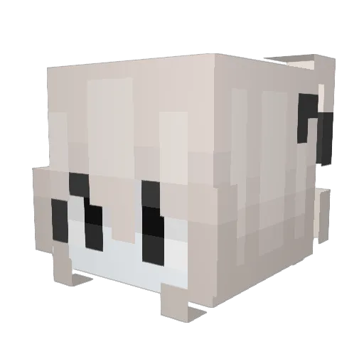 yorin29 Minecraft avatar head, 3D render
