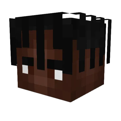 yorsee Minecraft avatar head, 3D render