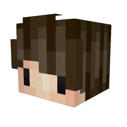 yosh1t Minecraft avatar head, 3D render