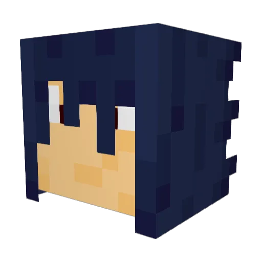 yoshdawg1 Minecraft avatar head, 3D render