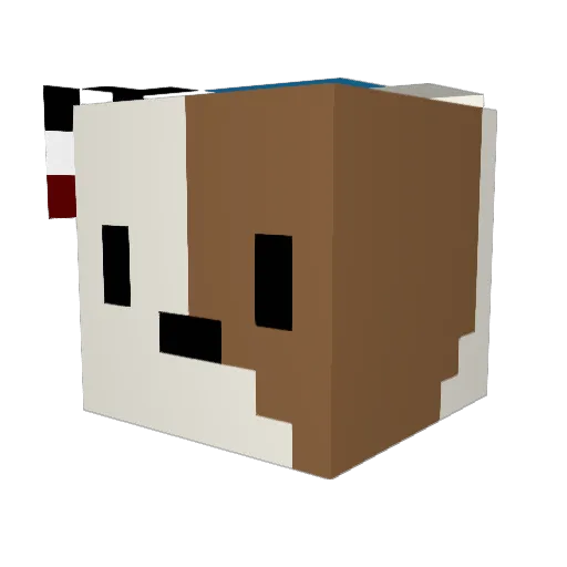 yoshiessence Minecraft avatar head, 3D render